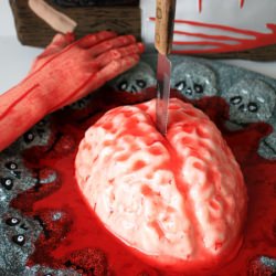 Bloody Brain Pannacotta