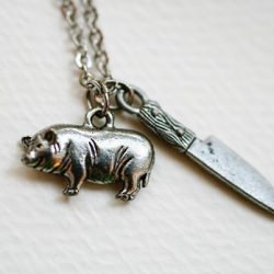 I Love Bacon Necklace