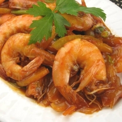 Prawns in Tomato Sauce