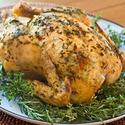 Herb-Crusted Roast Chicken