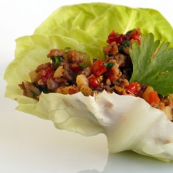 Ginger Pork Lettuce Cups