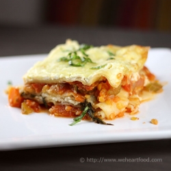 Red Lentil Lasagna