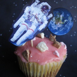 Astronaut Cupcakes