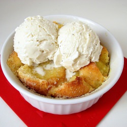 Sweet Almond Bread Pudding