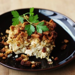 Chicken Almond Rice Casserole