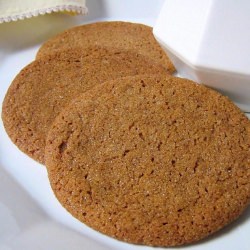 Sugar Topped Molasses Spice Cookies