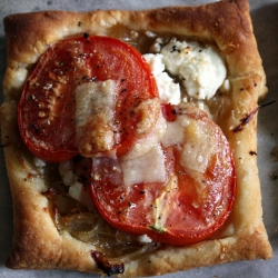 Tomato Goat Cheese Tarts