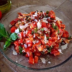 Roasted Tomato Bruschetta…