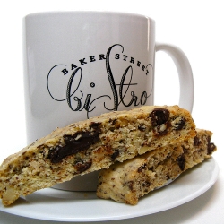 Chocolate Hazelnut Biscotti