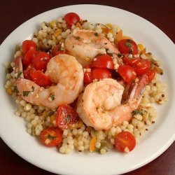 Garlic Basil Shrimp