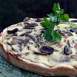 Crostata ai Funghi