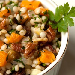 Israeli Couscous with Squash