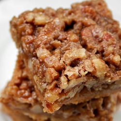 Maple-Pecan Pie Squares