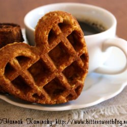 Pumpkin Waffle Snack Cookies