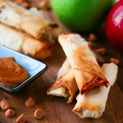 Apple Spring Rolls