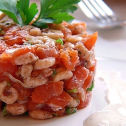 Shrimp Salmon Tartar