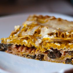 Roasted Squash & Hazelnut Lasagna