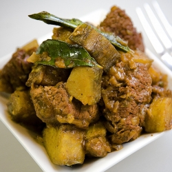 Beef Plantain Roast