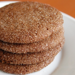 TWD: Sugar-Topped Molasses Cookies