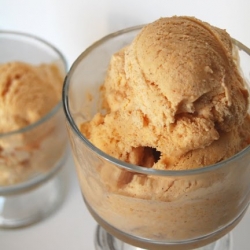 Homemade Pumpkin Ice Cream