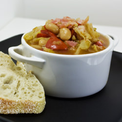 Savoy and Cannellini Stew