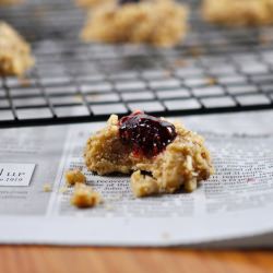 Jam Thimble Cookies