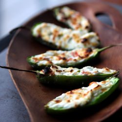 Grilled Pepper Poppers