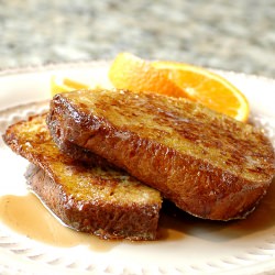 Pumpkin Pie Brioche French Toast