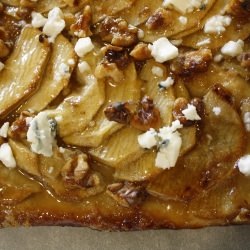 Apple Blue Cheese Walnut Gallette