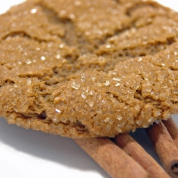 Sugar-topped Molasses Spice Cookies