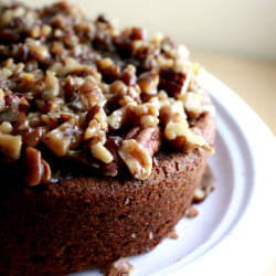 Nutty Toffee-Date Cake