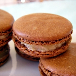 Chocolate Macarons