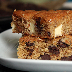 Brown-butter Blondies