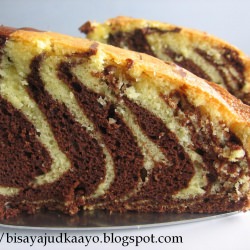 Zebra Cake My Way