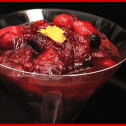 Ginger Pear Cranberry Sauce