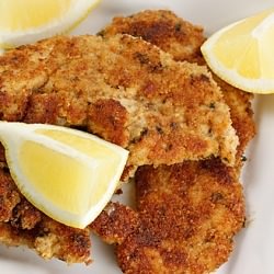 Turkey Cutlets with Parmesan Crust