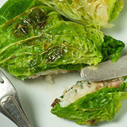 Savoy Cabbage Parcels With Celeriac