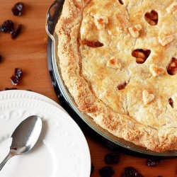 Apple Pie with Tart Cherries