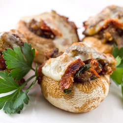 Stuffed Mushrooms Italian-Style