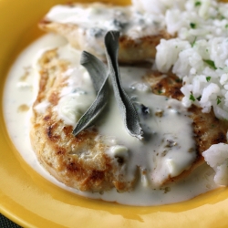 Chicken Fillets in Gorgonzola Sauce