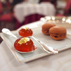 Hibiscus Jellie, Caramel Macron