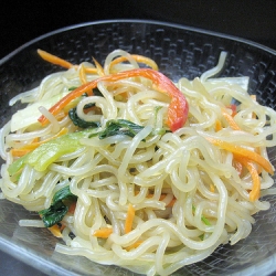 Korean Noodles Chapchae