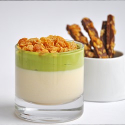 Cereal Milk Panna Cotta