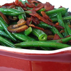 Green Beans with Crispy Pancetta