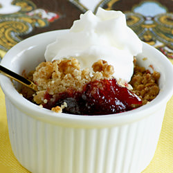 Cranberry Apple Oatmeal Crisp