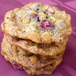 Chocolate and Cranberry Cookies