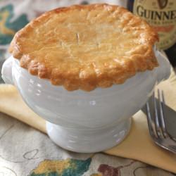 Steak and Guinness Pie