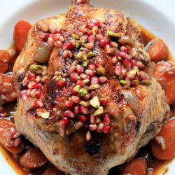 Pomegranate & Pistachio Chicken