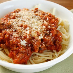 Pasta with Bolognese Sauce