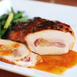 Grilled Chicken Cordon Bleu